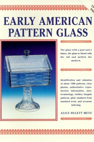 Cover of Early American Pattern Glass