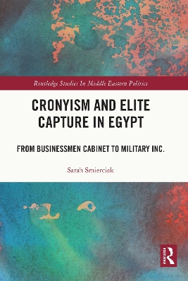 Cover of Cronyism and Elite Capture in Egypt