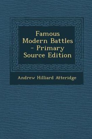 Cover of Famous Modern Battles