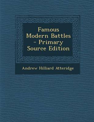 Book cover for Famous Modern Battles