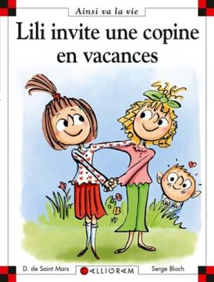 Book cover for Lili invite une copine en vacances (105)