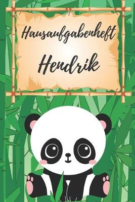 Book cover for Hausaufgabenheft Hendrik