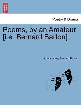 Book cover for Poems, by an Amateur [I.E. Bernard Barton].