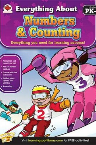 Cover of Numbers & Counting, Grades Pk - 1