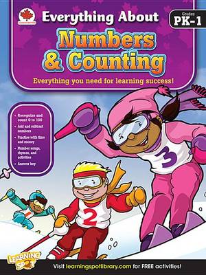 Book cover for Numbers & Counting, Grades Pk - 1