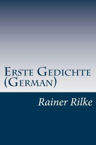 Cover of Erste Gedichte (German)