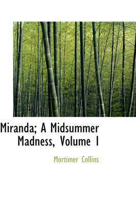 Book cover for Miranda; A Midsummer Madness, Volume I