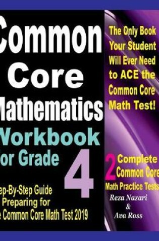 Cover of Common Core Mathematics Workbook For Grade 4