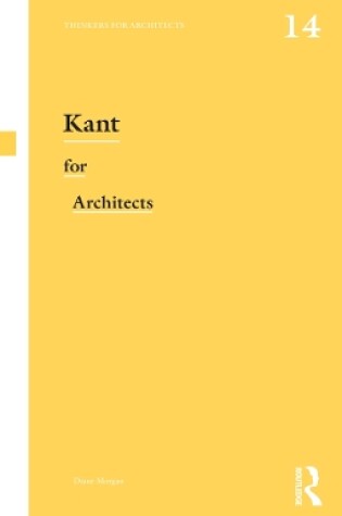Cover of Kant for Architects
