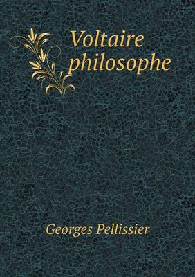 Cover of Voltaire philosophe