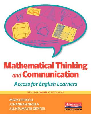 Book cover for Mathematical Thinking and Communication