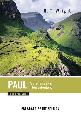 Book cover for Paul for Everyone: Galatians and Thessalonians