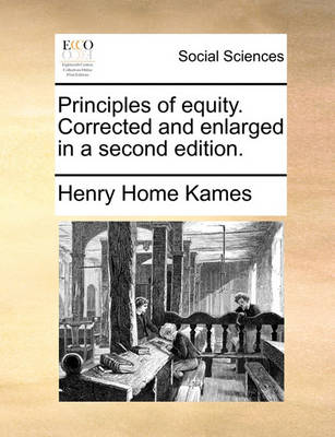 Book cover for Principles of equity. Corrected and enlarged in a second edition.