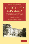 Book cover for Bibliotheca Pepysiana