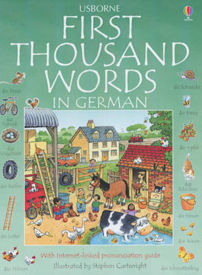 Book cover for First Thousand Words in German