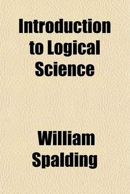 Book cover for Introduction to Logical Science