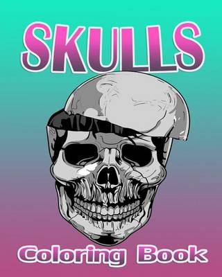 Book cover for Skulls (Coloring Book)