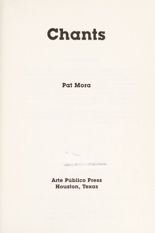 Cover of Chants