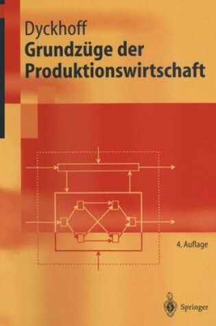 Cover of Grundz]ge Der Produktionswirtschaft