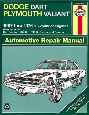 Book cover for Dodge Dart & Plymouth Valiant (67 - 76)