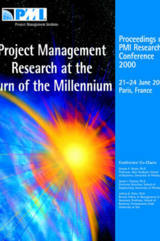 Cover of Project Management Research at the Turn of the Millennium