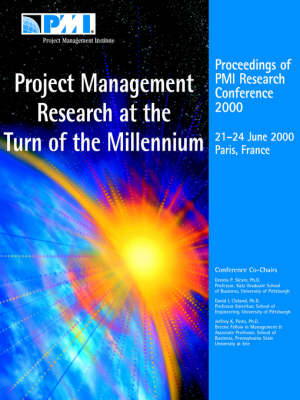 Book cover for Project Management Research at the Turn of the Millennium