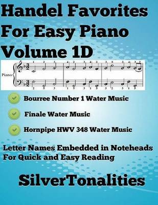 Book cover for Handel Favorites for Easy Piano Volume 1 D