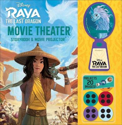 Book cover for Disney: Raya and the Last Dragon Movie Theater Storybook & Movie Projector