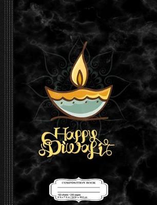 Book cover for Happy Diwali Composition Notebook