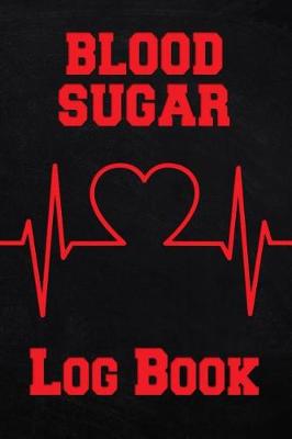 Book cover for Blood Sugar Log Book