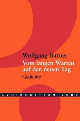 Cover of Vom langen Warten auf den neuen Tag