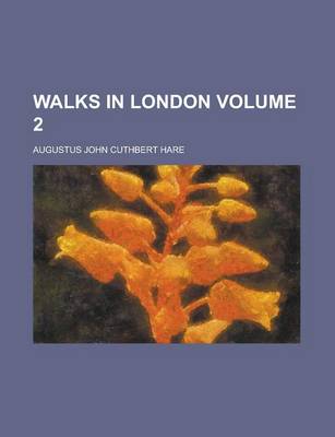 Book cover for Walks in London (V. 2)