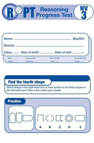 Cover of Reasoning Progress Tests Nonverbal