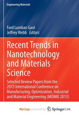 Book cover for Recent Trends in Nanotechnology and Materials Science