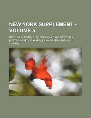 Book cover for New York Supplement (Volume 5)