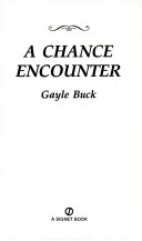 Book cover for Buck Gayle : Chance Encounter