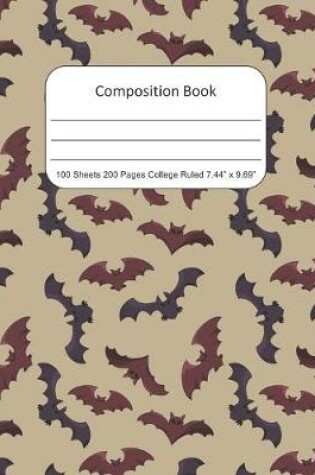 Cover of Composition Book College Rule