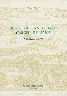 Book cover for Diego de San Pedro's 'Carcel de Amor'