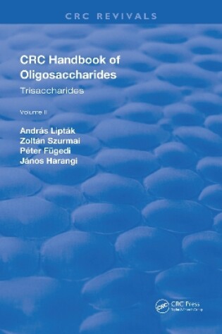 Cover of Revival: CRC Handbook of Oligosaccharides (1990)