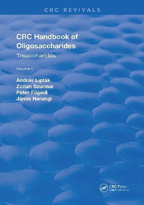 Cover of Revival: CRC Handbook of Oligosaccharides (1990)