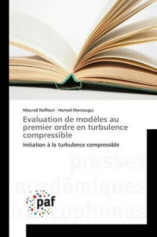 Cover of Evaluation de Modeles Au Premier Ordre En Turbulence Compressible