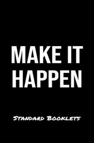 Cover of Make It Happen Standard Booklets