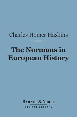 Book cover for The Normans in European History (Barnes & Noble Digital Library)