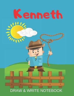 Book cover for Kenneth Draw & Write Notebook