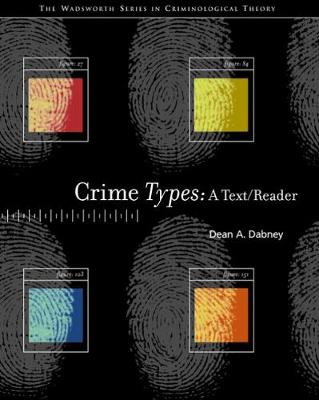 Book cover for Crime Types