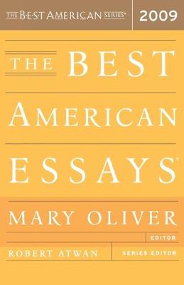 Book cover for The Best American Essays 2009