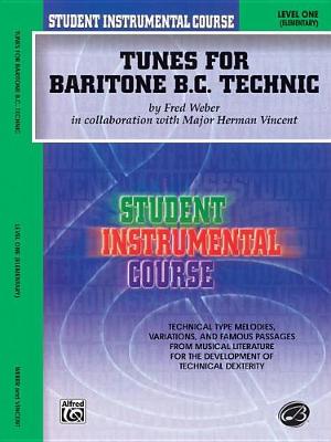 Book cover for Tunes for Baritone Technic, Level I