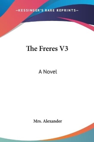 Cover of The Freres V3