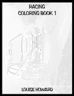Book cover for Racing Coloring book 1