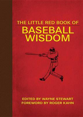 Book cover for The Little Red Book of Baseball Wisdom